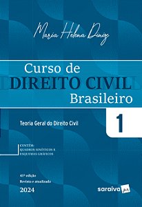 Livro Curso de direito civil brasileiro - 2024: teoria ge...