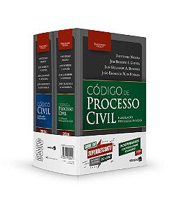 Livro Combo TN - Código civil e Código processo civil