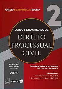 Livro Curso sistematizado de direito processual civil - Vol. 2 ...