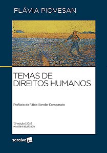 Livro Temas de direitos humanos - 13ª Edição 2025