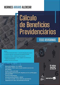 Livro Cálculo De Benefícios Previdenciários - 15ª Edição 2025