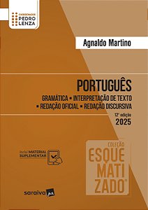 Livro Português - Coleção Esquematizado - 12ª Edição 2025