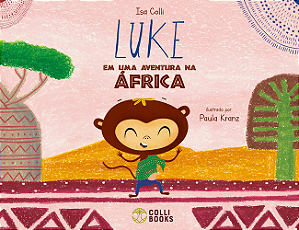 Livro Luke Em Uma Aventura Na África