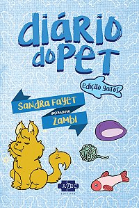 Livro Diário do pet: edição gatos