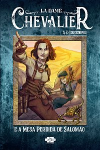 Livro La Dame Chevalier e a mesa perdida de Salomão