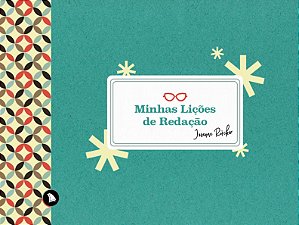 Livro Minhas Lições de Redação