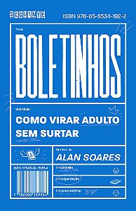 Livro Boletinhos: Como virar adulto sem surtar