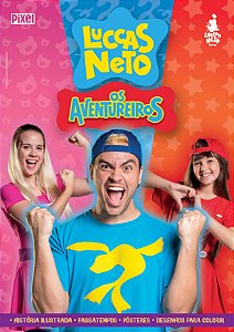 Livro Luccas Neto em os aventureiros