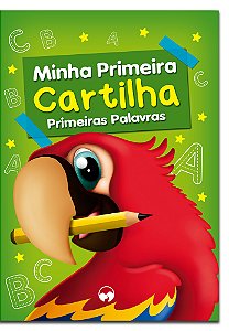 Livro Primeiras palavras: minha primeira cartilha