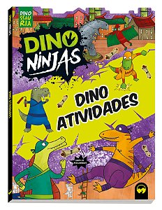 Livro Dino Ninjas: Roxo