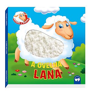 Livro A Ovelha Lana: Toque e Sinta
