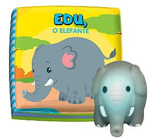 Livro Edu, o Elefante: Tá na Hora do Banho