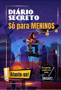 Livro Diário secreto - só para meninos skate: com caneta ...