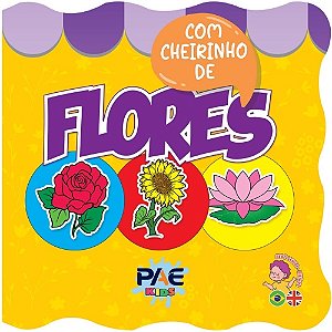 Livro Livro de banho com cheirinho - Flores