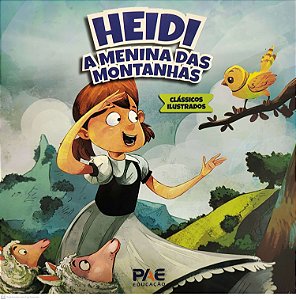 Livro Clássicos Ilustrados - Heidi A Menina Das Montanhas