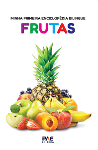 Livro Minha primeira enciclopédia bilíngue - Frutas
