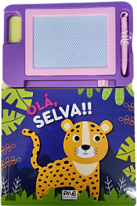 Livro Olá, selva!!: Lousa mágica