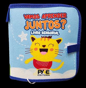 Livro Livro sensorial vamos aprender juntos