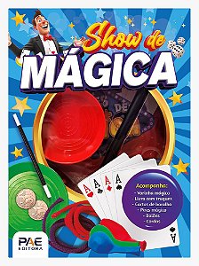 Livro Livro Show de mágica - Azul