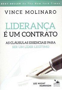 Livro Liderança é um contrato: as cláusulas essenciais pa...