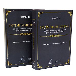 Livro Intimidade divina - 2 tomos: meditações sobre a vid...