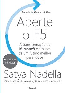 Livro Aperte o F5: a transformação da Microsoft e a busca...