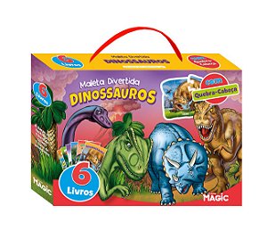 Livro Maleta Divertida - Dinossauros
