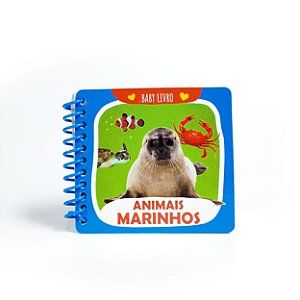 Livro Baby Livro - Animais Marinhos