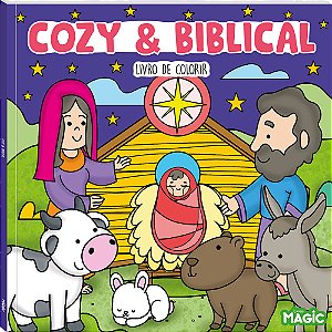 Livro Cozy And Biblical - Livro De Colorir