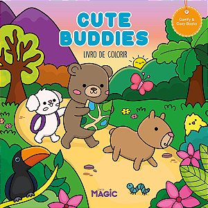 Livro Cute Buddies - Livro De Colorir