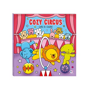 Livro Cozy Circus - Para Colorir