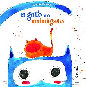 Livro O gato e o minigato
