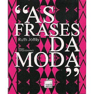 Livro As frases da moda