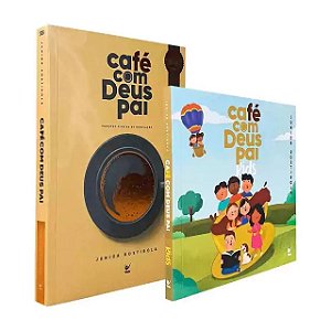 Livro Kit - Café Com Deus Pai E Café Com Deus Pai Kids