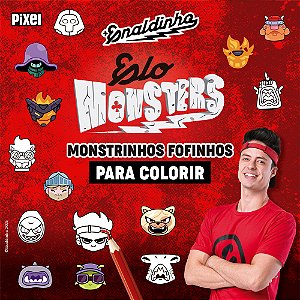 Livro Elo Monsters: Monstrinhos fofinhos para colorir