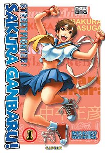 Livro Street Fighter: Sakura Ganbaru! - Volume 01