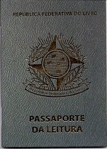Livro Passaporte da leitura preto