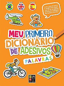 Livro Meu Primeiro Dic De Adesivos Palavras