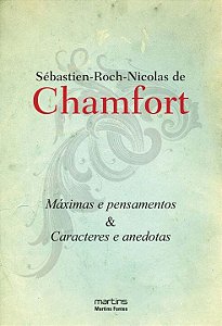 Livro Máximas e pensamentos e Caracteres e anedotas