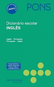 Livro Dicionário escolar inglês Pons: inglês/português - ...