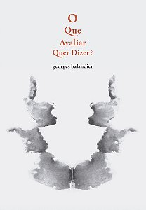 Livro O que avaliar quer dizer?