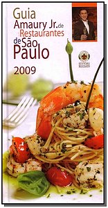Livro Guia Amaury Jr. De Restaurante De Sao Paulo 2009