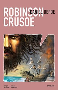 Livro Robinson Crusoe em quadrinhos