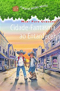 Livro Cidade-fantasma ao entardecer