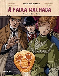 Livro A faixa malhada em quadrinhos