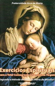 Livro Exercícios Espirituais Para Total Consagração A San...