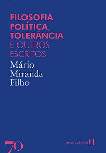 Livro Filosofia política, tolerância e outros escritos