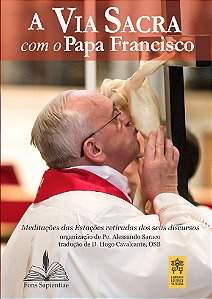 Livro A via sacra com o papa francisco: meditações das es...