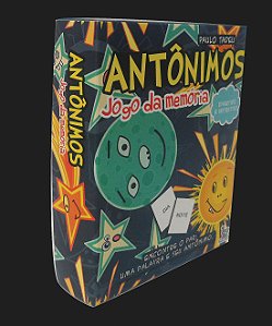 Livro Antônimos jogo da memória