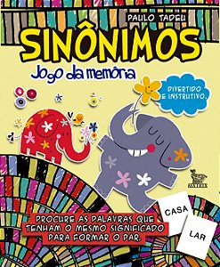Livro Sinônimos - jogo da memória